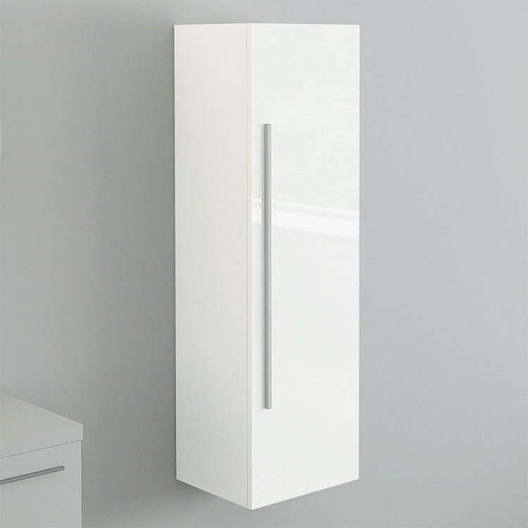 SY-NOR08 Synergy Nordic White 350mmm Side Cabinet